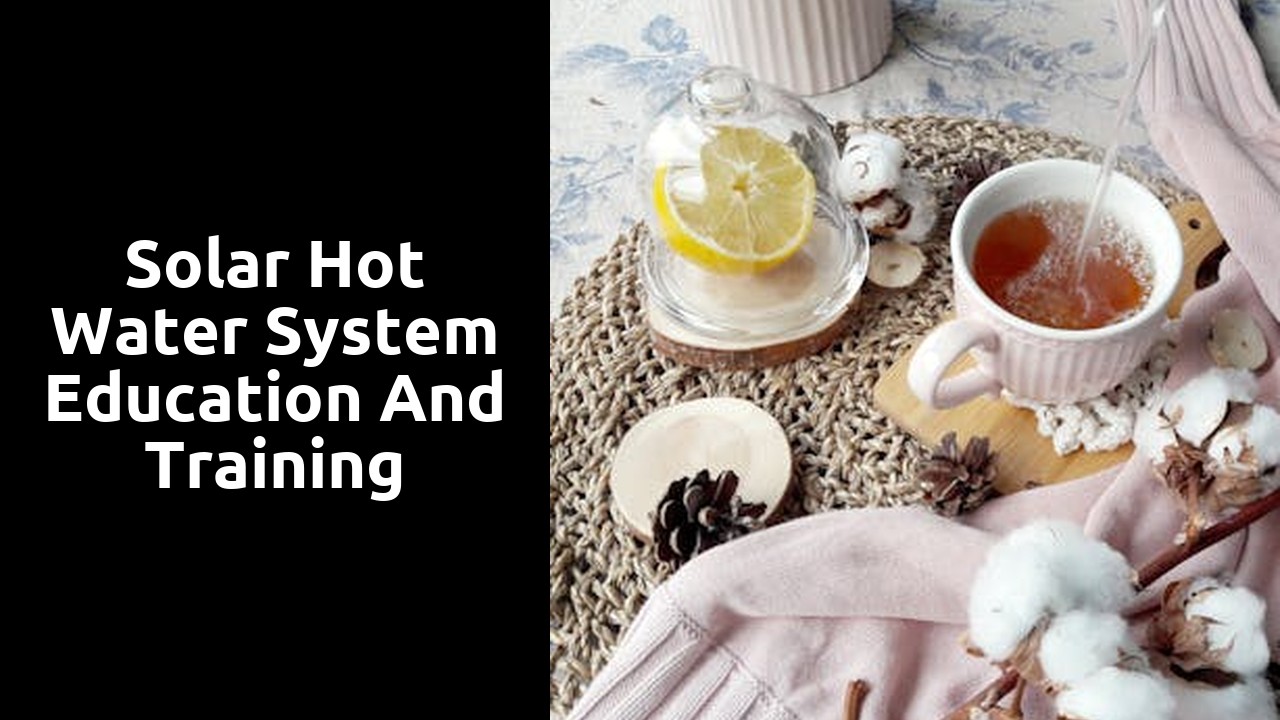 Solar Hot Water System Education and Training